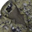 Print Green Shirt : Party
