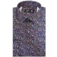 Print Dark Blue Shirt : Ditto