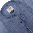 Print Blue Shirt : Ditto
