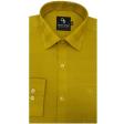 Self Design Mustard Shirt : Business