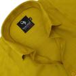 Self Design Mustard Shirt : Business