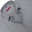Self Design Gray Shirt : Slim