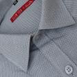 Self Design Gray Shirt : Slim