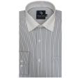Stripes Gray Shirt : Business