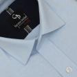 Self Design Blue Shirt : Business