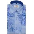 Handpainted Blue Shirt : Ditto