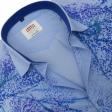 Handpainted Blue Shirt : Ditto