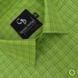 Checks Dark Green Shirt : Business