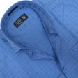 Checks Dark Blue Shirt : Business