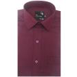Plain Maroon Shirt : Business
