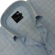 Checks Blue Shirt : Business