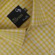 Checks Yellow Shirt : Business