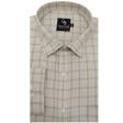 Checks Fawn Shirt : Business
