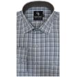 Checks Blue Shirt : Business
