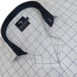 Checks White Shirt : Business