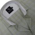 Checks White Shirt : Business