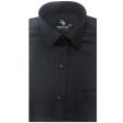 Plain Black Shirt : Business