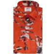 Print Orange Shirt : Ditto