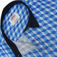 Print Blue Shirt : Ditto