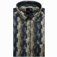 Print Gray Shirt : Party