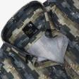 Print Gray Shirt : Party