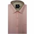 Plain Peach Shirt : Business