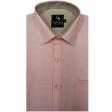 Plain Peach Shirt : Business