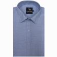 Plain Dark Blue Shirt : Business
