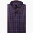 Checks Brown Shirt : Business