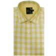 Checks Lemon Shirt : Business