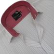 Stripes Maroon Shirt : Business