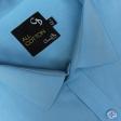 Plain Aqua Blue Shirt : Business