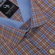 Checks Brown Shirt : Business