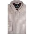 Stripes Fawn Shirt : Business