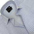 Checks Light Blue Shirt : Business