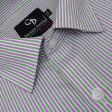 Stripes Green Shirt : Business