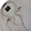 Checks Fawn Shirt : Business