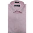 Self Design Pink Shirt : Business