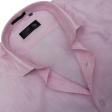 Self Design Pink Shirt : Business