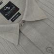 Self Design Fawn Shirt : Business