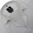 Self Design White Shirt : Business