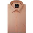Plain Peach Shirt : Business