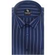Stripes Blue Shirt : Business