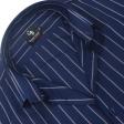 Stripes Blue Shirt : Business