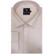 Stripes Peach Shirt : Business