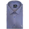 Stripes Blue Shirt : Business