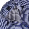 Stripes Blue Shirt : Business