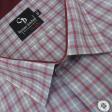 Checks Red Shirt : Business