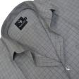 Checks Gray Shirt : Business