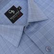 Checks Blue Shirt : Business